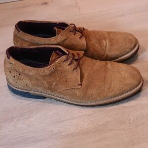 Ted Baker London suede camel shoes